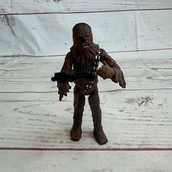 Star Wars Cloud City Capture Chewbacca Hasbro 2001 4.75” - Picture 2 of 10